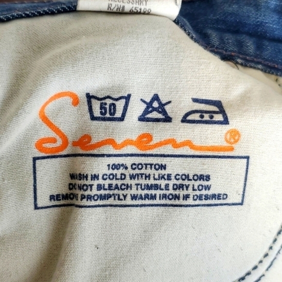 Vintage Y2K 7 For All Mankind Low Rider Flares - Picture 7 of 7